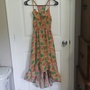 NWOT Real Love 14/16 tropical dress